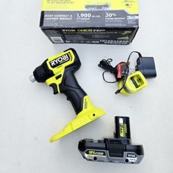 RYOBI 18V HP Brushless Compact Series Impact Driver Kit
