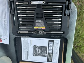 ICON 41 PIECE TAP & DIE SET.   (SAE) 