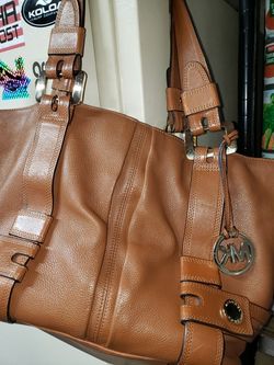 Michael Kors Harness Leather Purse