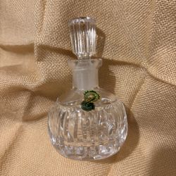 Vintage Waterford Crystal Perfume Bottle 
