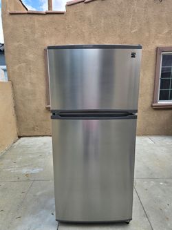 🧊3MONTHS WARRANTY 30X30X66 KENMORE FRIDGE 18CUFT SILVER