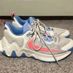 Nike Giannis Immortality 2 Coconut Milk Blue Basketball  Size 9.5