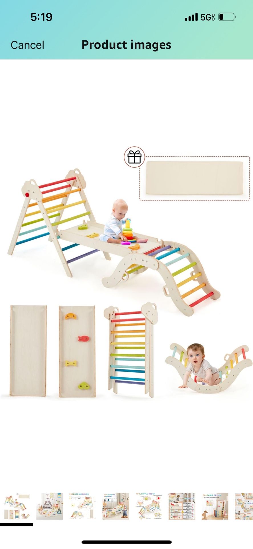 New Pikler Triangle Set
