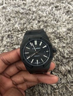 Black ap watch