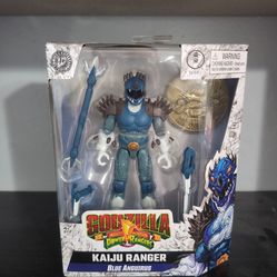 Mighty Morphin Power Rangers x Godzilla Blue Ranger