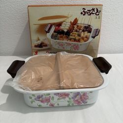 Japanese Enameled Oden Pot