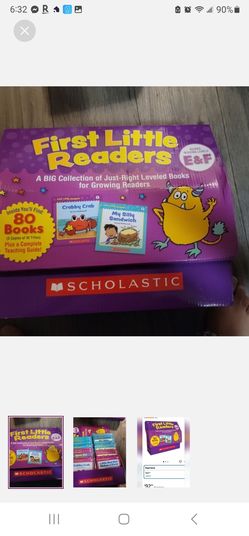 Scholastic First Little Readers Set in Purple