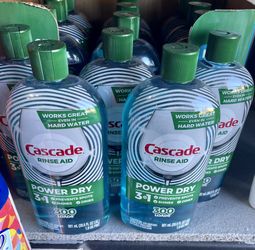 Cascade rinse aid 2 For  $6