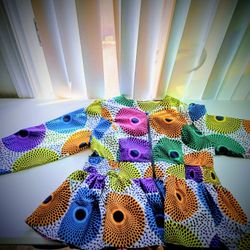 African Gorgeous Multi-Color Pattern Top