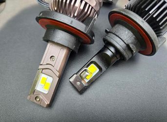 H7 LED Headlight Bulb,  High-Focus Extremely Bright 6500K Cool White Conversion Kit - Adjustable Beam, Halogen Replacement
