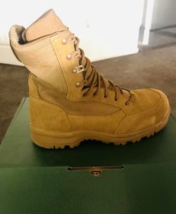 Danner Men’s Tanicus Side -zip 8’ Coyote NMT Size 8.5 Boots