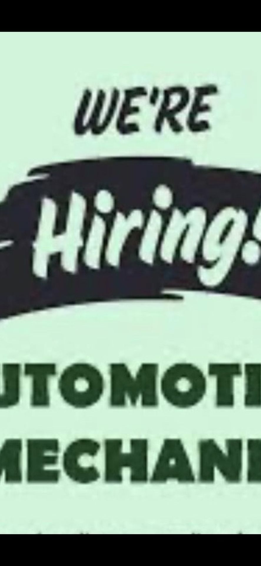 We Need π¨βπ§ Mechanic