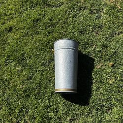 Vintage Large French Flower Bucket