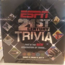 ESPN 21 CENTURY TRIVIA Board Game