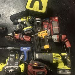 Set Of Power Tools 