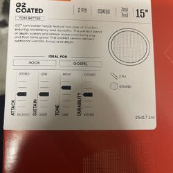 15” evans drum head 