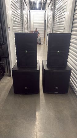 Powered speakers
