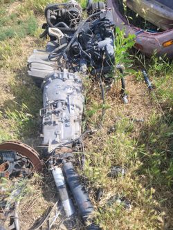 BMW 2002 Stick Shift Engine Drive Shaft And Tranny