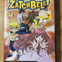 Zatch Bell - Vol. 4: A New Pledge Between Zatch and Tia - DVD NEW SEALED