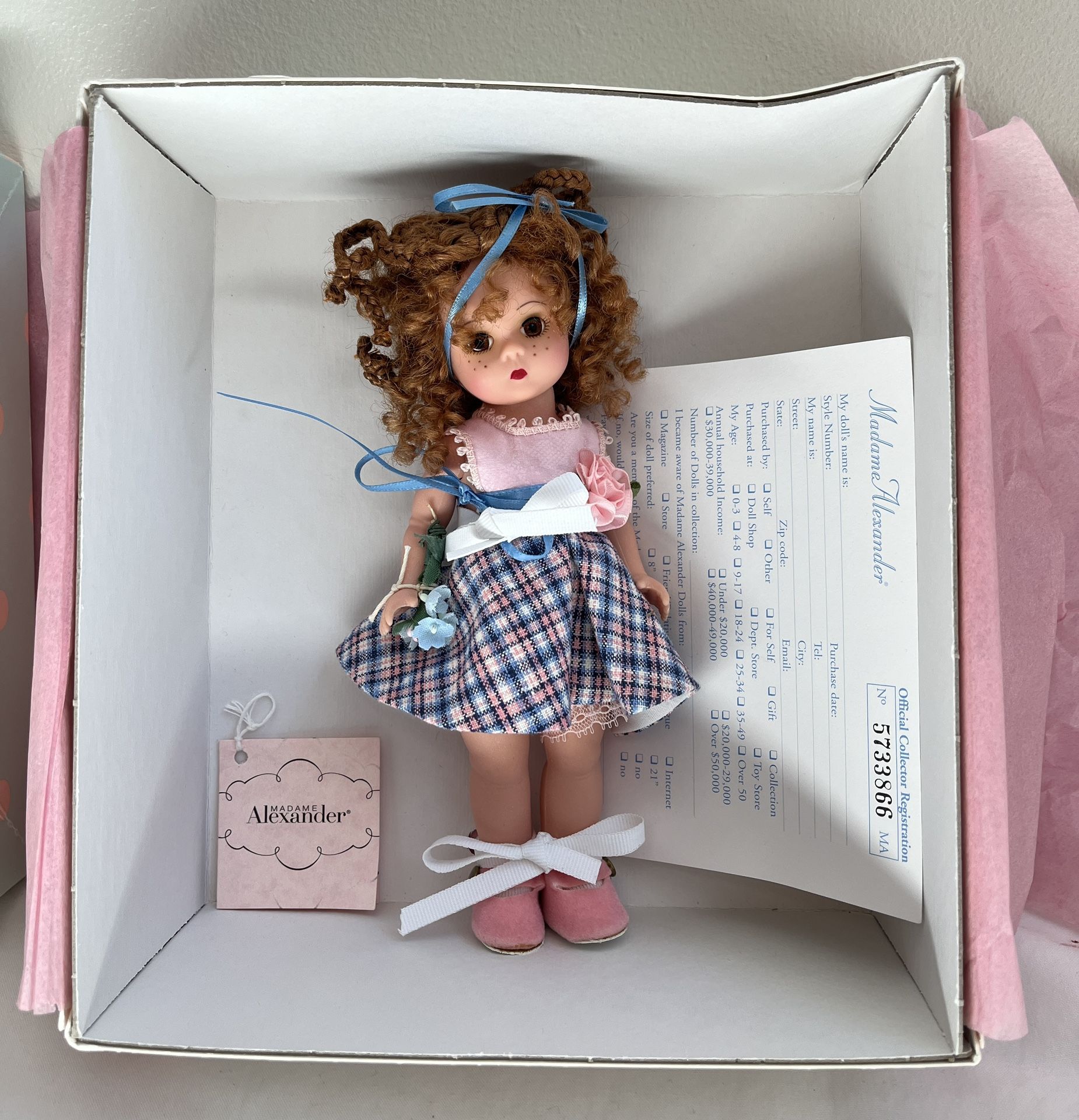 Madame Alexander “Pretty In Pink & Blue