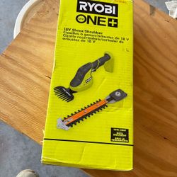 NEW Ryobi18v Grass Shearer /Shrubber