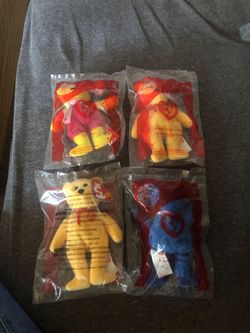 Mc Donald beanie babies happy meal toy