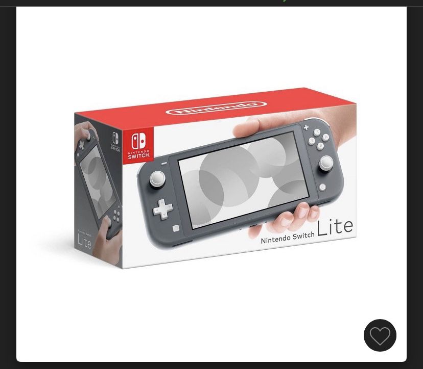 Nintendo  Switch Lite Grey