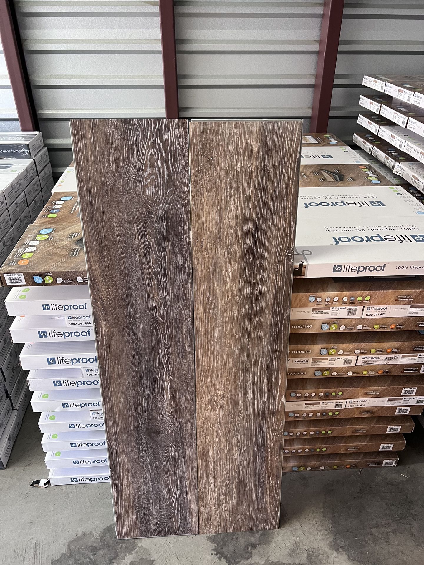 Walton Oak 6 MIL x Multi-Width x 48 in. L Click Lock Waterproof Luxury Vinyl Plank Flooring