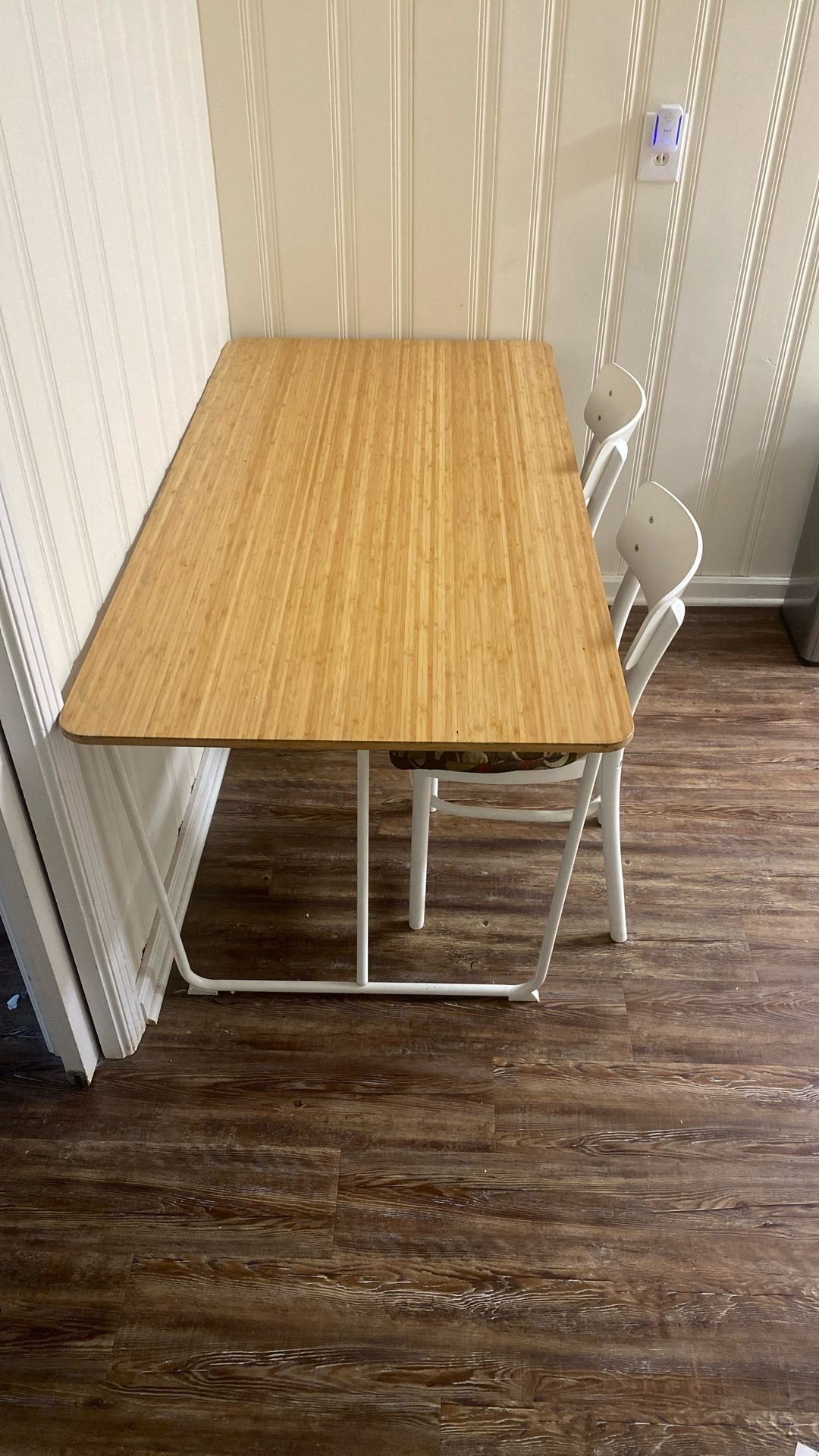 Wood Topped Kitchen Table