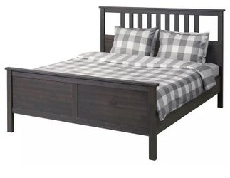 *GREY QUEEN BED FRAME w/ BOX SPRING*