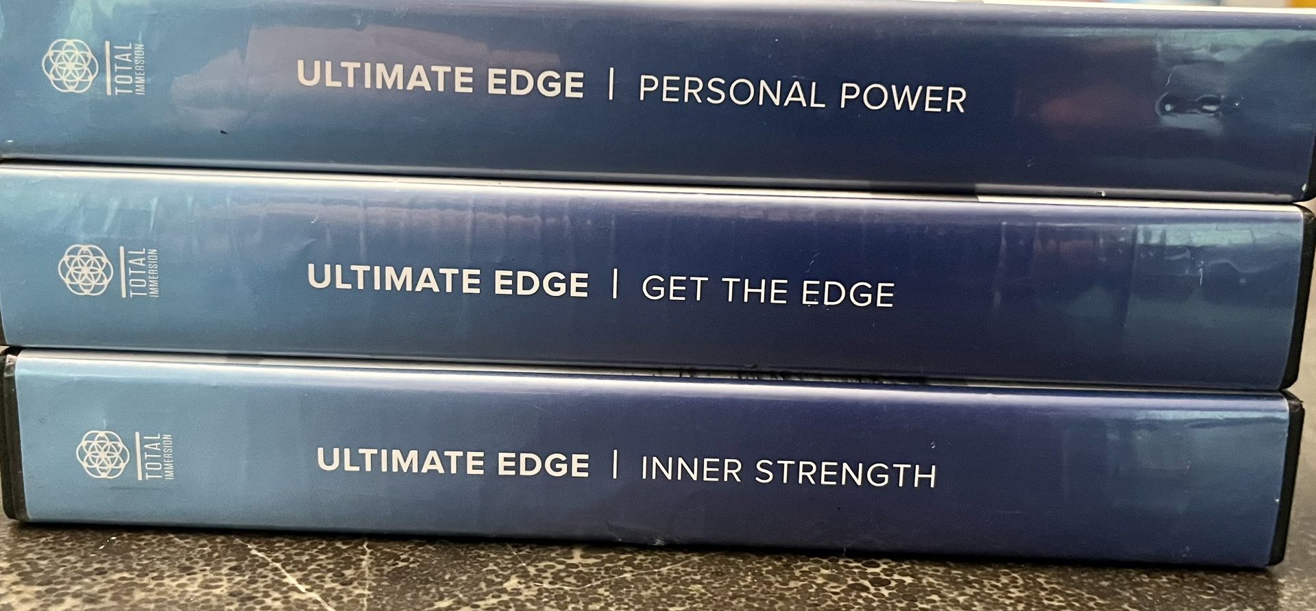 Tony Robbins Ultimate Edge, Get The Edge, Personal Power, and Time Of Your Life CD Programs