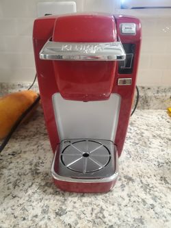 Red Keurig Coffee Maker