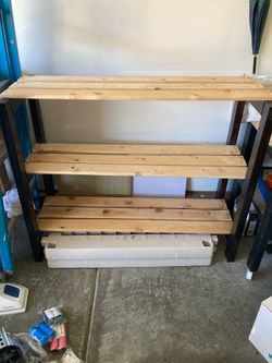 Heavy duty garage rack MAPLE WOOD STTONG