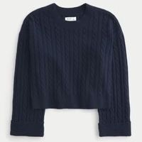 Hollister Comfy Cloud Cable-Knit Sweater Size Small NWT