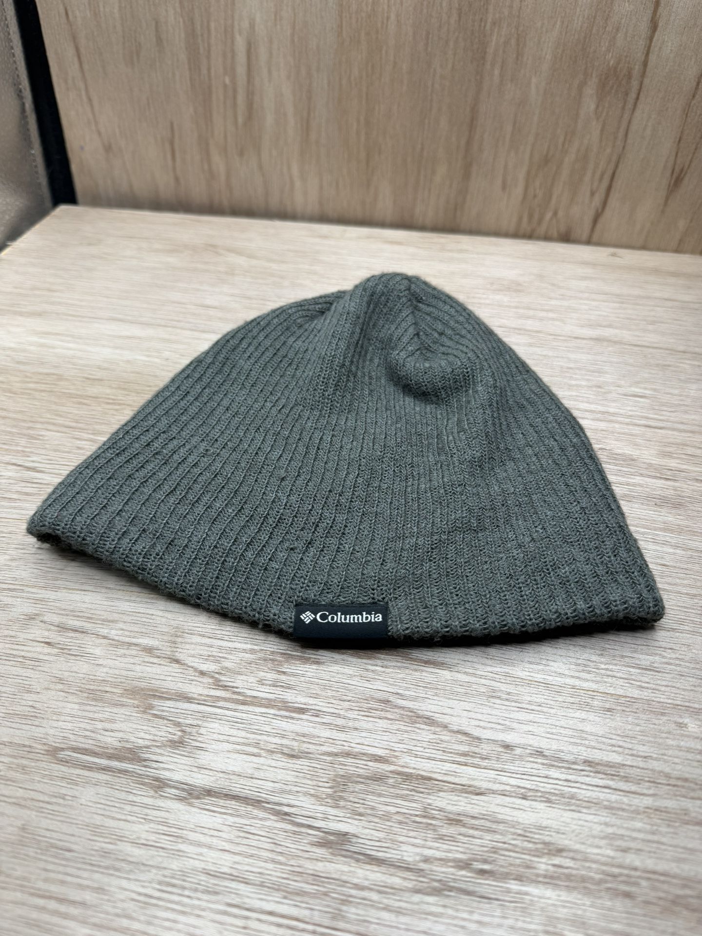 Columbia Beanie Mens One Size Grey Hat Cap Winter Comfort Workwear