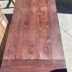 Solid Wood Coffee Table - Hand Distressed
