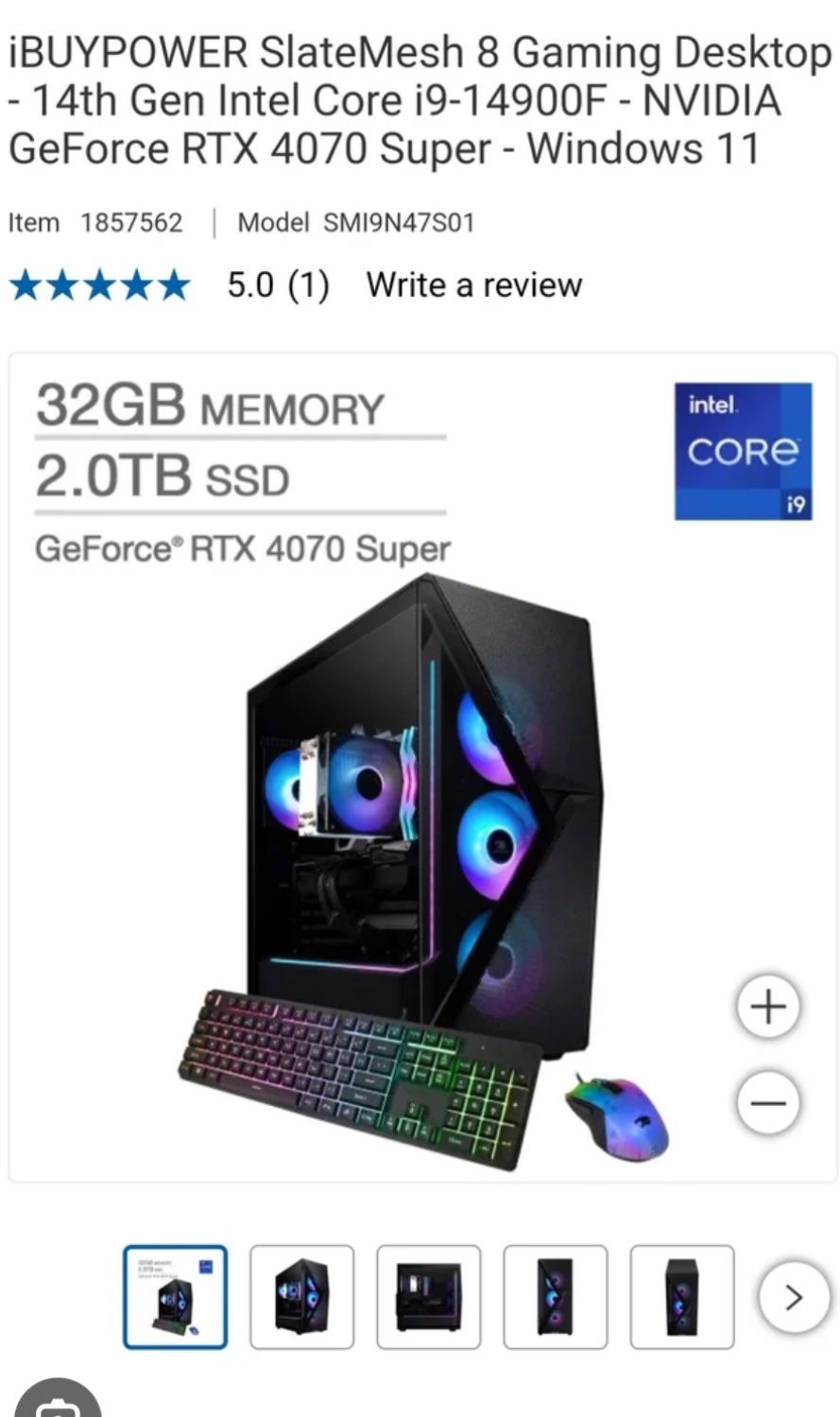 I Buy Power Gaming Computer