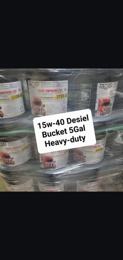 Special Price Motor Oil 15w40 Desil Bucket 5Gal High Quality Available
