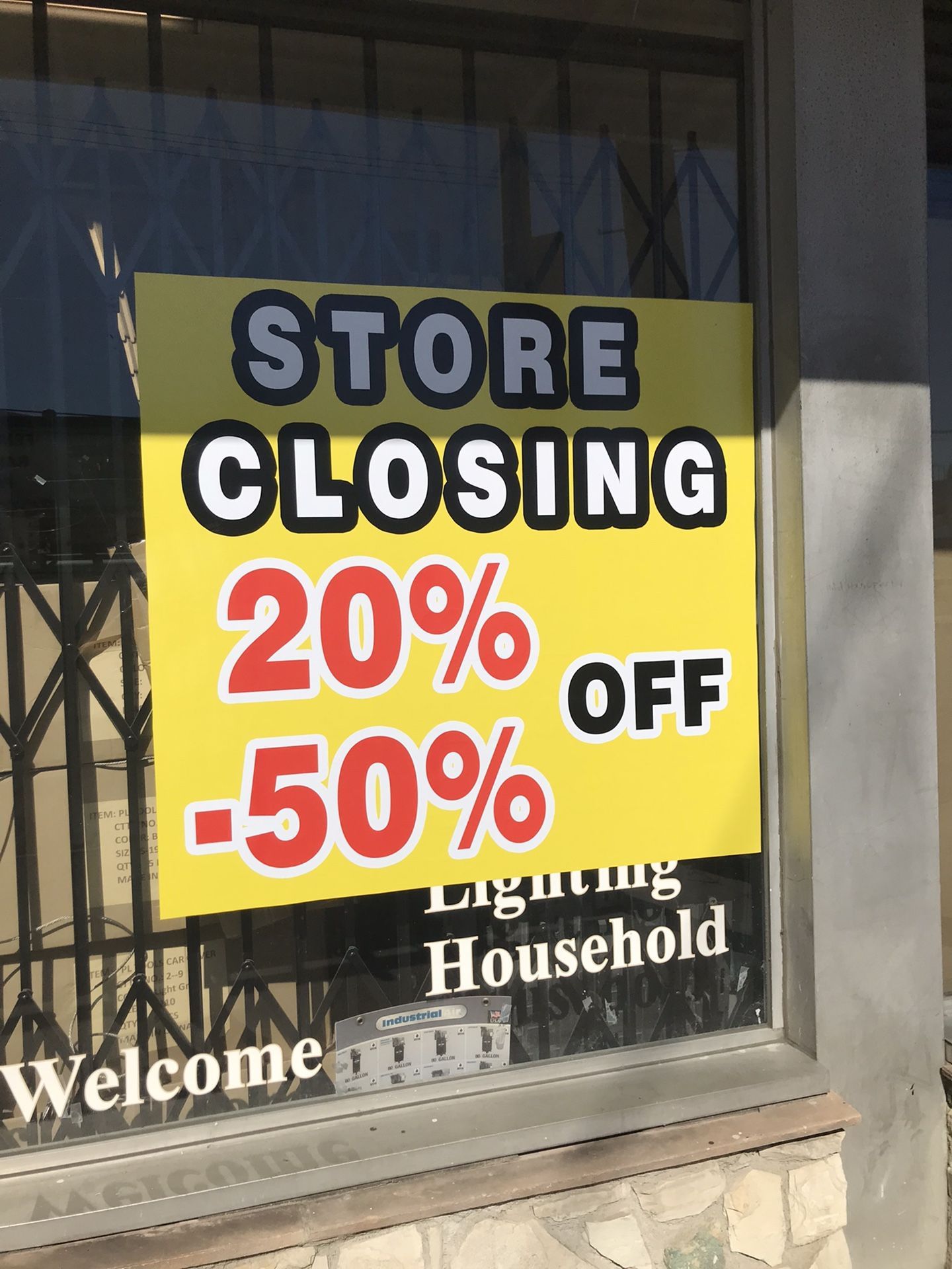 Store Closings 20 To 50 Off Most Tools We Are In Van Nuys
