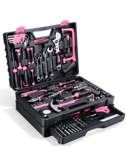 Tool Set- 412 Piece Home Repair/Auto Tool Kit, Storage Organizer with Drawers