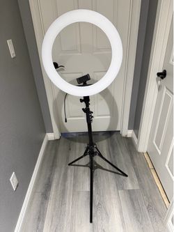 LED Ring Light W/ Phone Holder