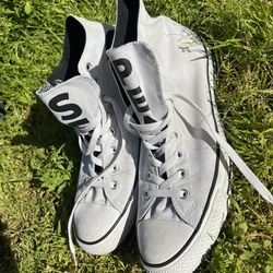 Converse White Top All Star Limited Edition Peace” 13 M for in Los Angeles, CA - OfferUp