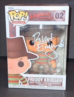 🔥 Robert Englund Autographed Signed Funko Nightmare on Elm Freddy Krueger Beckett🔥