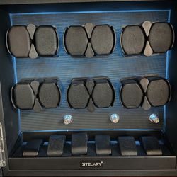 Xtelary 12-Watch Winder + 6 Storage Slots – Excellent Condition