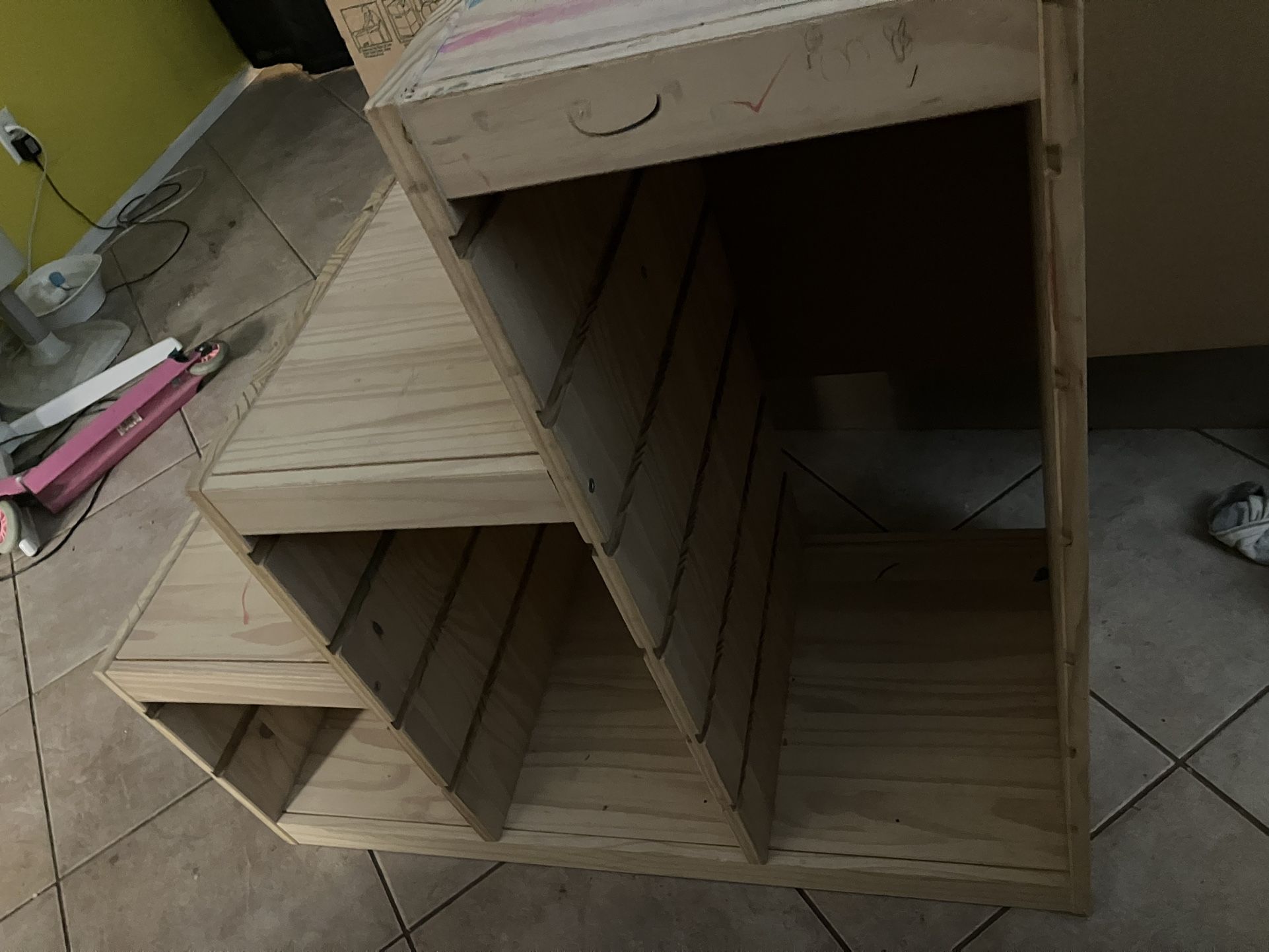 Trofast IKEA Pine Frame Storage Shelving