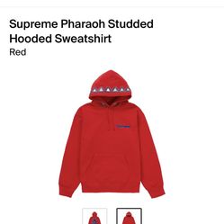 Supreme pharaoh cheap hoodie