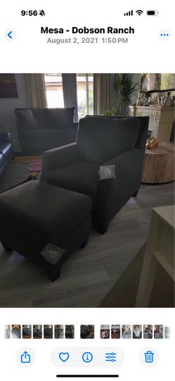 Chair And Ottoman
