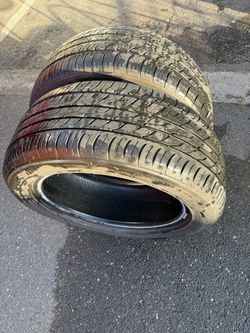 Set or 2 tires  size 205/55R16