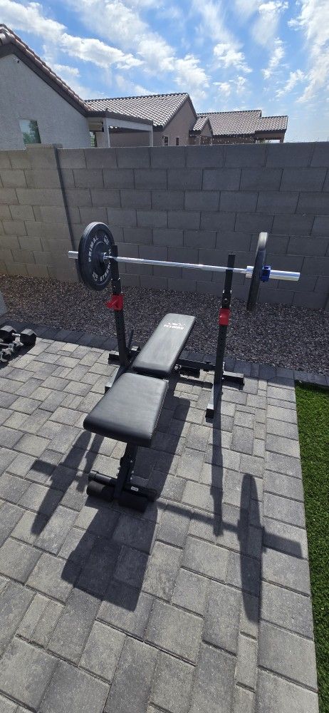 Weight Set | Squat & Bench Rack