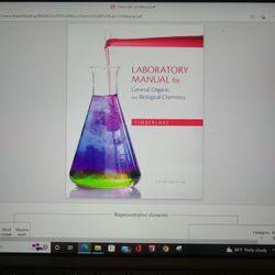 Laboratory Manual For General, Organic And Biological Chemistry